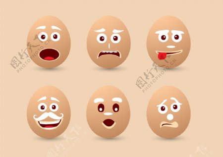 拟人鸡蛋表情