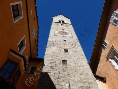 北意大利的钟塔