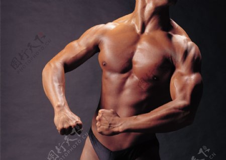 肌肉男性图片