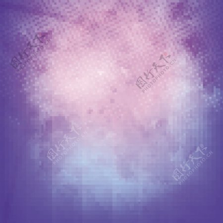 紫色抽象背景水彩污渍纹理