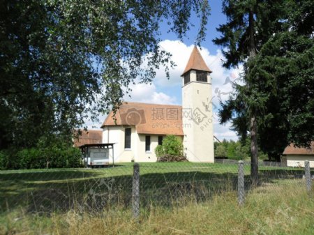 SchnelldorfBonifatiusSt教会Ampfrach