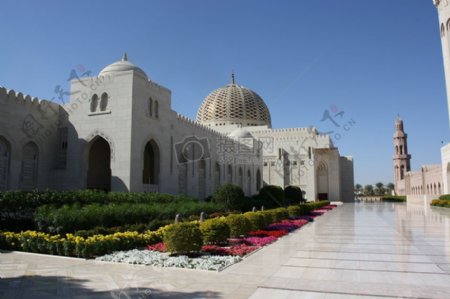 白色的清真寺