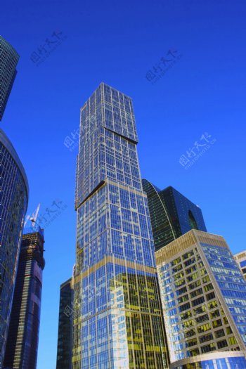 城市高层建筑图片
