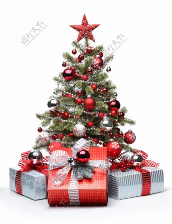 圣诞树与礼品