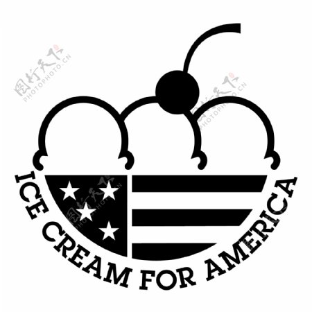 美国的冰淇淋