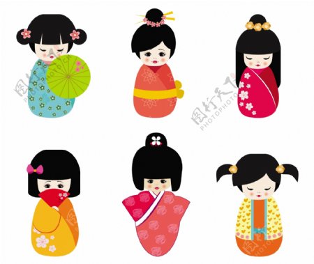 日本文化娃娃