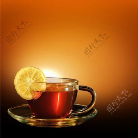 高清茶杯摄影图片