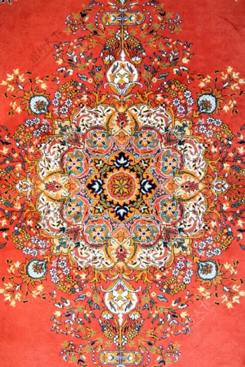 彩色复古花纹针织背景图片