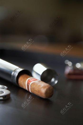 高档雪茄图片