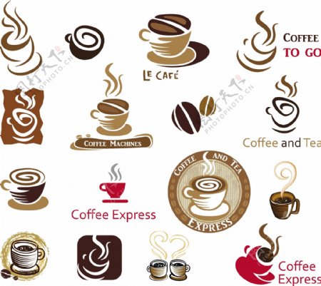 咖啡logo设计