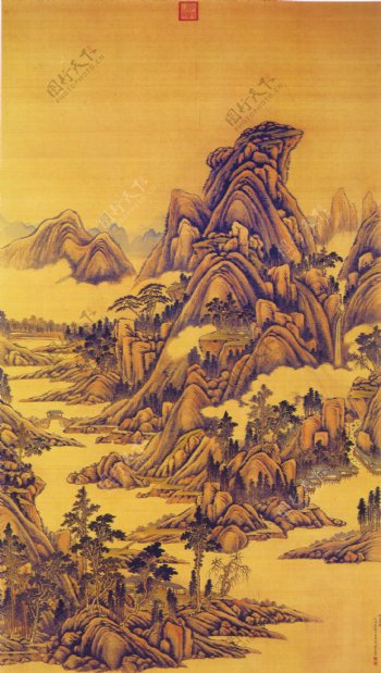 山水名画中国画古典藏画0009