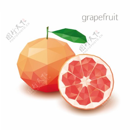 创意橙子水果
