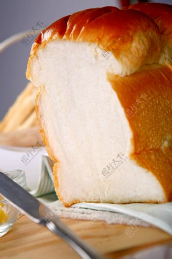 吐司面包图片