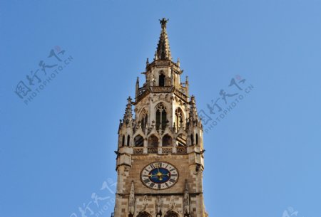 英国伦敦钟楼图片