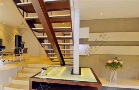 现代创意室内楼梯设计图