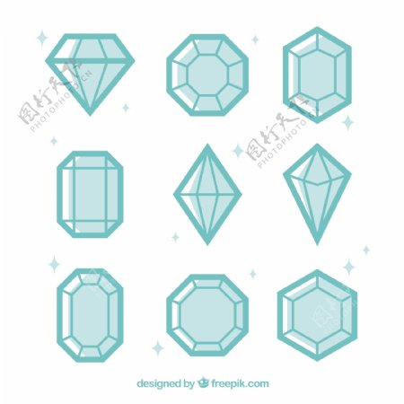 平面设计中的钻石品种