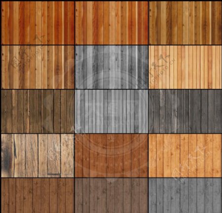 15张逼真的木地板背景填充图案