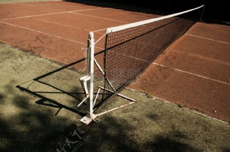 网球场上的网