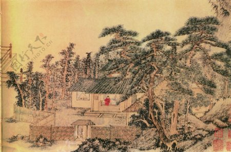 人物名画中国古典藏画0015