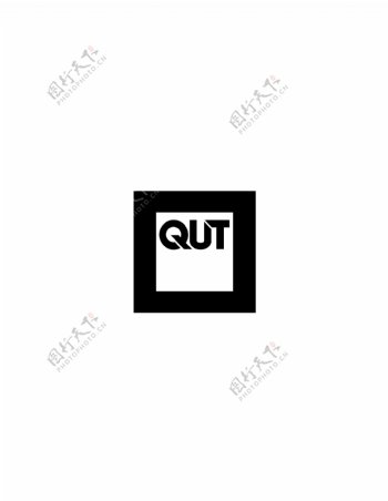 QUT7logo设计欣赏QUT7高级中学标志下载标志设计欣赏