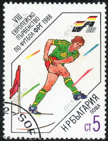 德国足球邮票图片