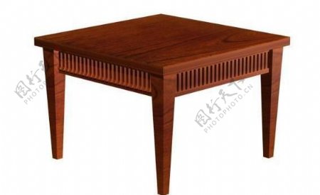 室内家具之外国桌子293D模型