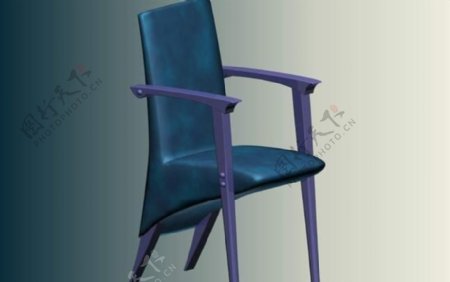 室内装饰家具椅143D模型