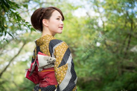 日本和服美女写真图片