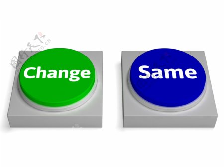 相同的按钮显示变化改变或改进
