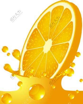 柑橘飞溅