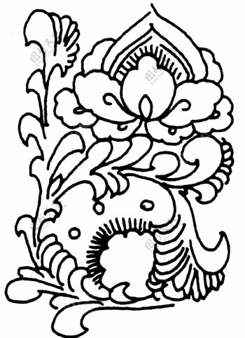 花鸟图案两宋时代图案中国传统图案079