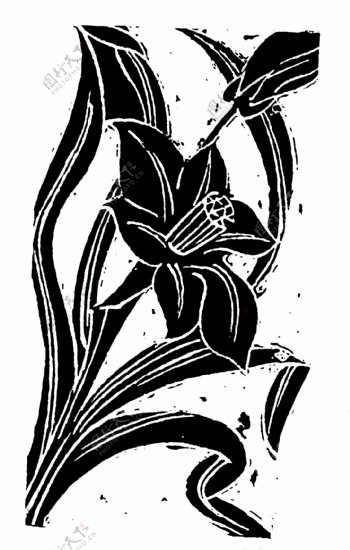 花鸟图案元明时代图案中国传统图案152