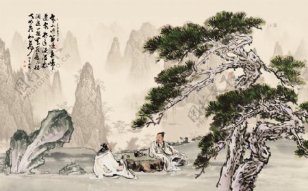 中式国画装饰画