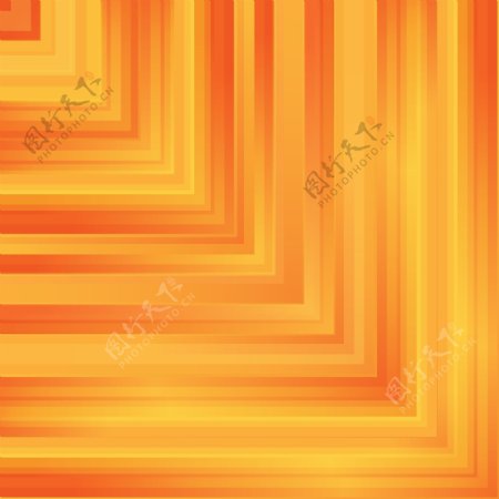 橙色和黄色线条背景图片