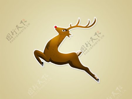 圣诞麋鹿设计