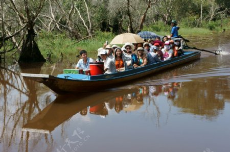 泰国河流旅游图片