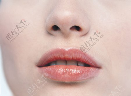 女人唇部高清写真图片图片