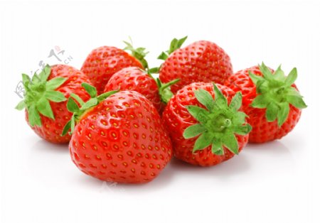 鲜美水果草莓高清图片素材