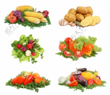 高清新鲜蔬菜图片素材