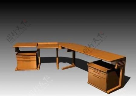 办公桌3D办公家具模型20080918更新21