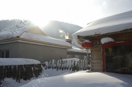 冬日雪乡图片