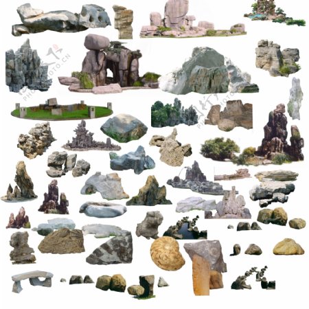 石头素材图片