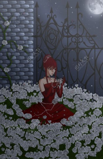 流血的玫瑰公主