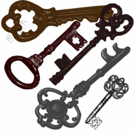 5装饰钥匙PS图