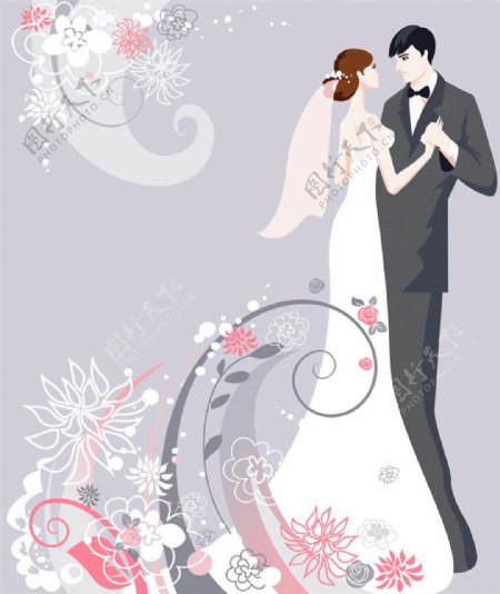 婚礼主题背景图片