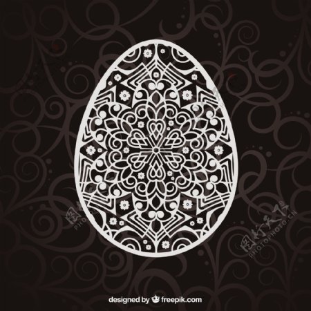 装饰的复活节蛋