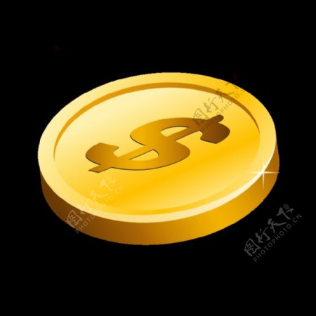 黄金美元硬币