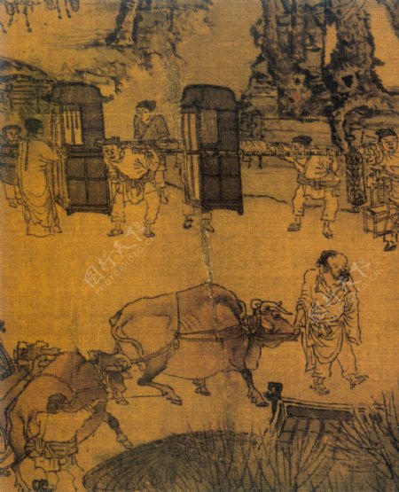 0042民俗风情人物画古典藏画