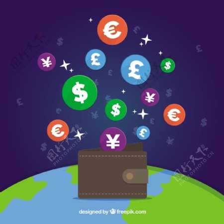 世界货币的图标