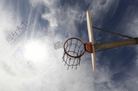 天空中的投球篮